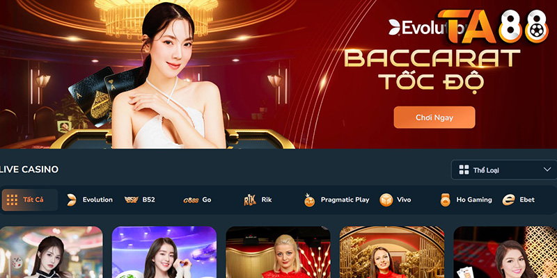 Casino TA88 - Thiên Đường Cờ Bạc Trực Tuyến Tại Việt Nam